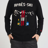 Maglia uomo girocollo nera HERONC APRESBOTT00 MC2 SAINT BARTH 