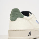 Sneakers uomo Medalist bianche e verdi AULM NE05 AUTRY 