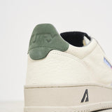 Sneakers uomo Medalist bianche e verdi AULM NE05 AUTRY 