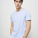 T-shirt uomo girocollo celeste 710671438 418 RALPH LAUREN 