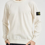 Maglia uomo girocollo panna 5100053 S00B2V0093 STONE ISLAND 