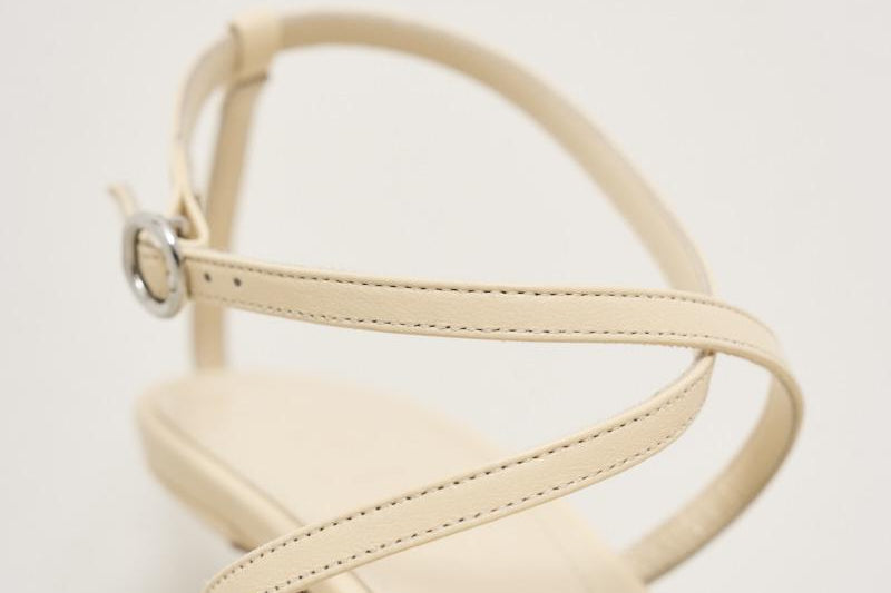 Sandali donna Maeve Nappa panna PRAR55ST156 CREAMY AEYDE 
