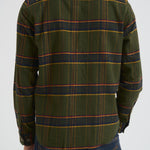 Camicia uomo a quadri verde 1000546 515 LES DEUX 