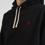 Felpa uomo con cappuccio nera 710P02442 002 RALPH LAUREN 
