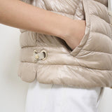 Cappa donna beige con cappuccio PI001993D 1985 HERNO 