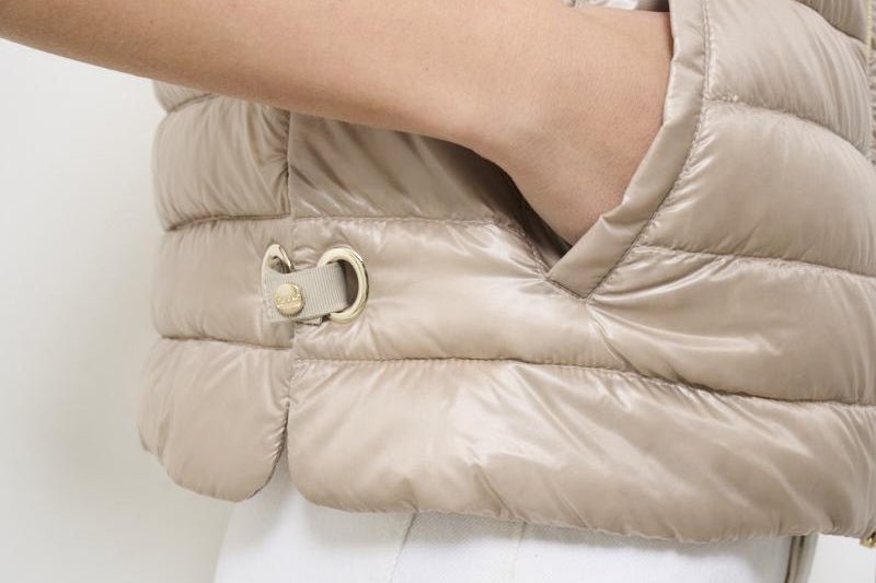Cappa donna beige con cappuccio PI001993D 1985 HERNO 