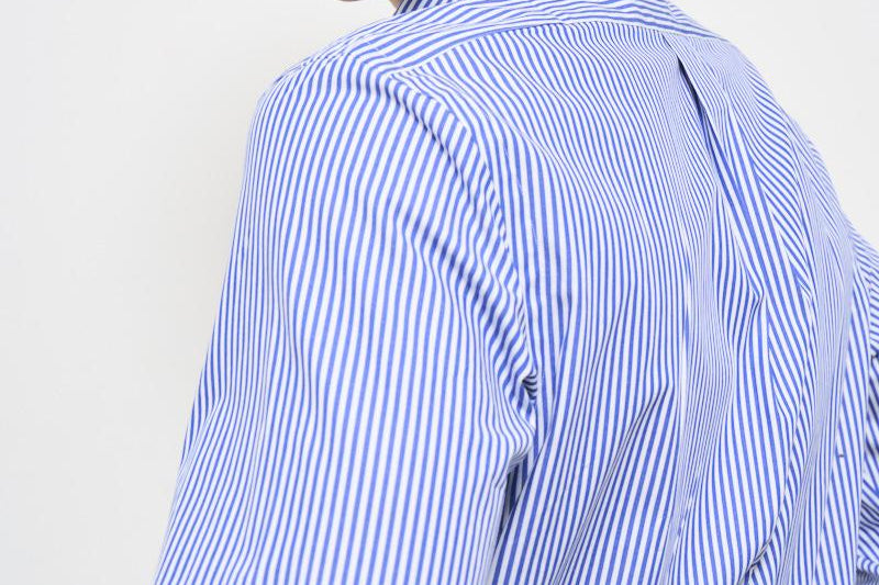 Camicia uomo a righe celeste 710928254 008 RALPH LAUREN 