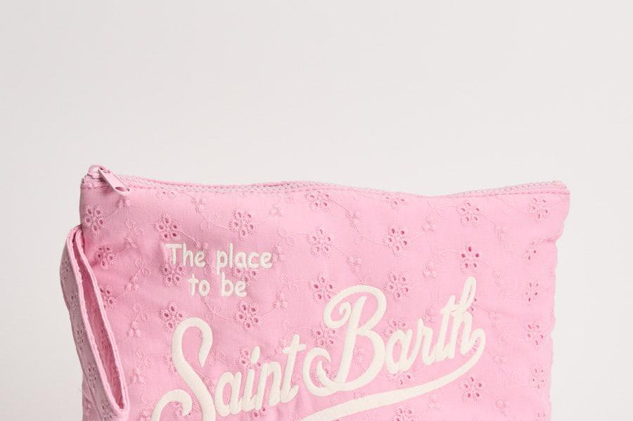 Pochette donna Aline sangallo rosa ALINESANGALLOL 03025L MC2 SAINT BARTH 