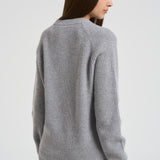 Maglia donna girocollo grigio MARINE WL15ML MC2 SAINT BARTH 