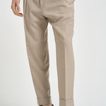 Pantalone uomo chino beige CHIAIA PO1383XDESERT BERWICH 