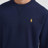 Felpa uomo girocollo blu 710P01523 002 RALPH LAUREN 