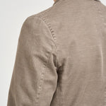 Giacca uomo in misto cotone e lino tortora SERENIOLD R7002FANGO ACCADEMIE TESSILI 