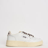 Sneakers donna Medalist bianca e bronzo AULW SW05 AUTRY 