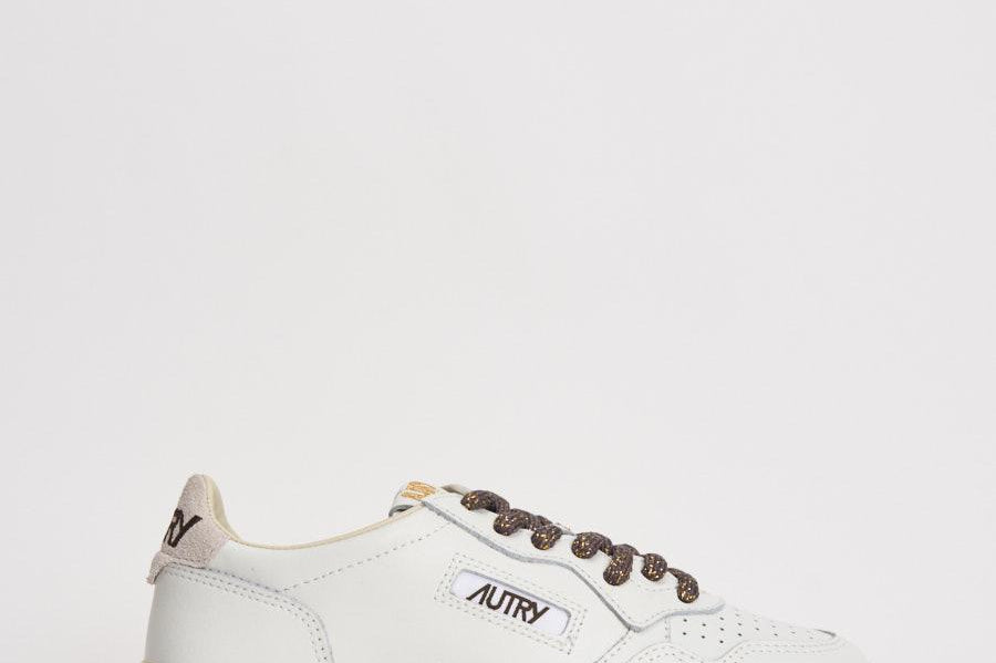 Sneakers donna Medalist bianca e bronzo AULW SW05 AUTRY 