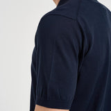 Polo uomo in maglia blu navy 300426 38 KANGRA 