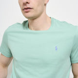T-shirt uomo girocollo verde acqua 710671438 415 RALPH LAUREN 