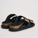 Sandali donna Arizona Droplet Buckle nero 1029353 BLACK BIRKENSTOCK 