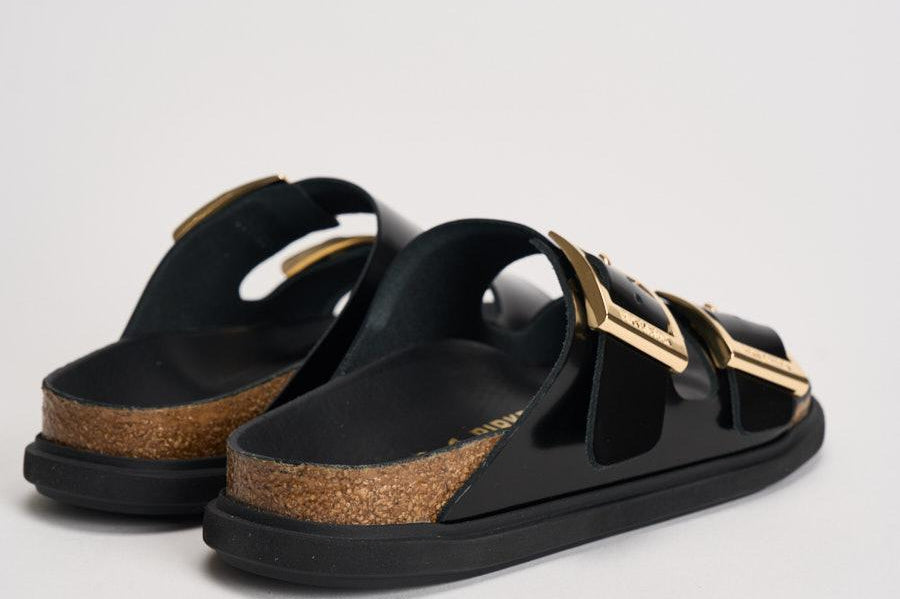 Sandali donna Arizona Droplet Buckle nero 1029353 BLACK BIRKENSTOCK 