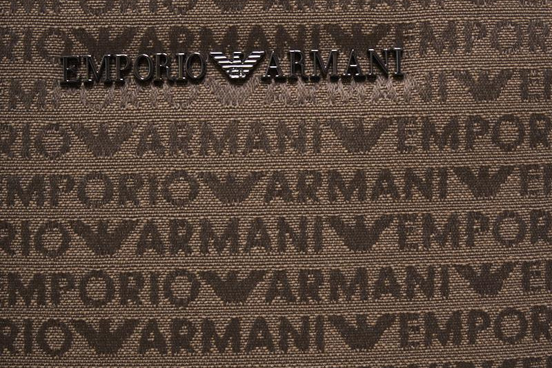 Zaino uomo marrone e nero EM001209 AF13823U6195 EMPORIO ARMANI 