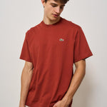 T-shirt uomo girocollo mattone TH7318 AFS LACOSTE 