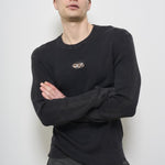 Maglia uomo a costine grigia A17512 0AKBQ900 DIESEL 