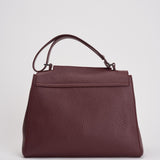 Borsa donna Sveva Soft Media a spalla in pelle con tracolla chianti BT2006SOF CHIANTI ORCIANI 