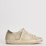 Sneakers donna Super Star grigio chiaro GWF00101 F00809415647 GOLDEN GOOSE 
