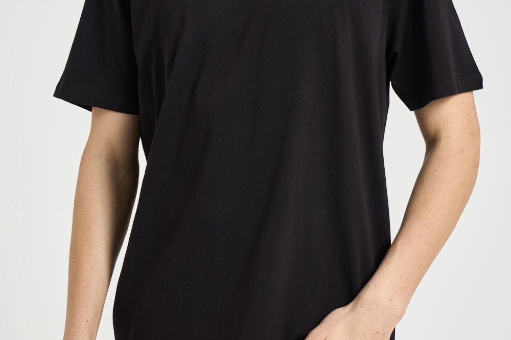 T-shirt uomo girocollo nera TS726A 999 C.P. COMPANY 