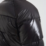 Piumino uomo in nylon lucido nero HUY015 0009 PYRENEX 