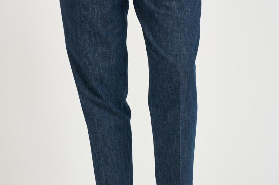 Pantalone uomo denim doppia pinces BELLOD 30010461 BRIGLIA 