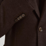 Giacca uomo monopetto in lana marrone 2884 555093 L.B.M. 