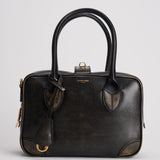 Borsa donna tote "Vita" in pelle vintage nera GWA00470 A00086790100 GOLDEN GOOSE 