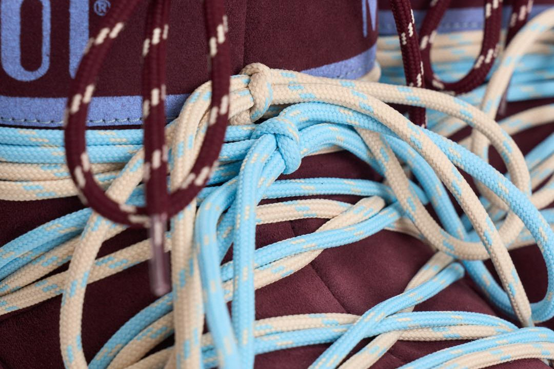 Stivale donna Icon Low Suede Burgundy 1409670 D013BURGUNDY MOON BOOT 