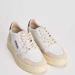 Sneakers donna Medalist panna, beige e bordeaux AULW LS03 AUTRY 