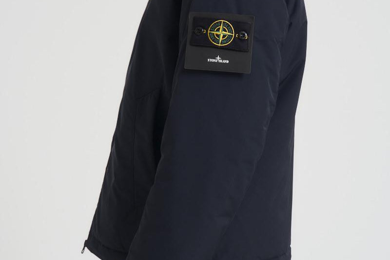 Piumino uomo Micro Twill blu 4100047 S0026V0020 STONE ISLAND 