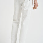 Jeans uomo Brighton in denim bianco UP434 BSE037001 DONDUP 