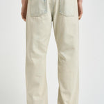 Jeans uomo gamba dritta in denim chiaro<BR/> GMP01636 P00234915929 GOLDEN GOOSE 