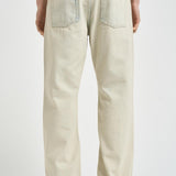 Jeans uomo gamba dritta in denim chiaro<BR/> GMP01636 P00234915929 GOLDEN GOOSE 