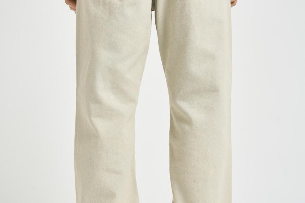 Jeans uomo gamba dritta in denim chiaro<BR/> GMP01636 P00234915929 GOLDEN GOOSE 