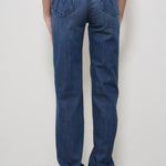 Jeans donna in denim scuro 109471296 WCH MOTHER 