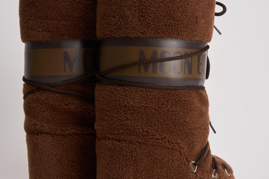 Stivale donna da neve teddy marrone 1403080 M004BROWN MOON BOOT 