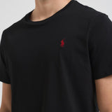 T-shirt uomo girocollo nera 710680785 001 RALPH LAUREN 
