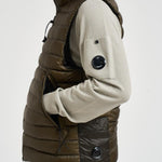 Piumino uomo trapuntato verde VE703A 683 C.P. COMPANY 