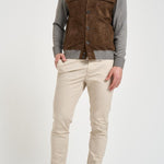 Giubbotto uomo in suede e tessuto MORRIS SUEDE626 THE JACK LEATHERS 