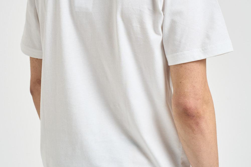 T-shirt uomo girocollo bianca TH2827 001 LACOSTE 