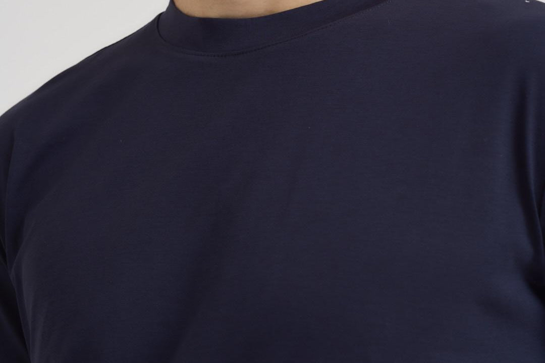 T-shirt uomo blu SH000760 BLU ACCADEMIE TESSILI 