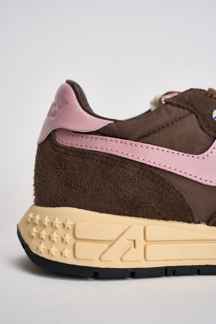 Sneakers donna Reelwind in suede marrone WWLW UT12 AUTRY 