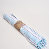 Telo mare Foutas Light celeste e bianco FOUL002 3345 MC2 SAINT BARTH 