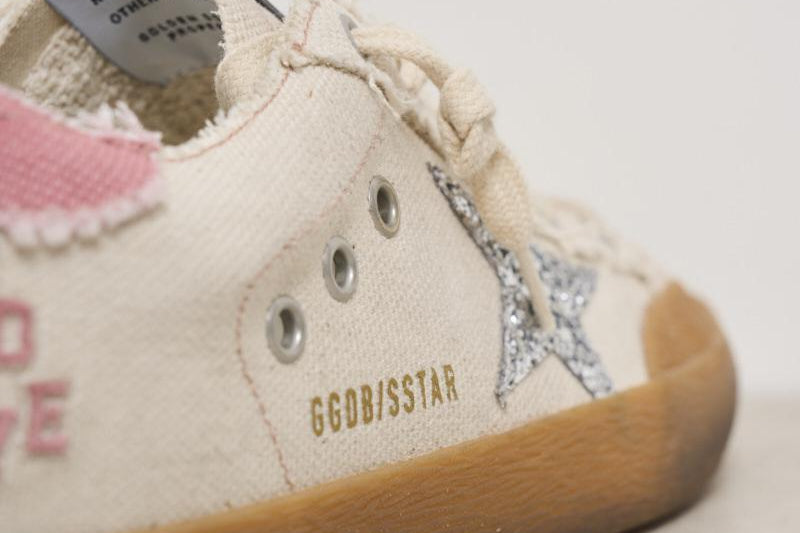 Sneakers donna Super-Star talloncino rosa GWF00107 F00684315712 GOLDEN GOOSE 