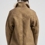 Giubbotto donna Clea beige MA0427FA C3A01E50TA MARANT ETOILE 